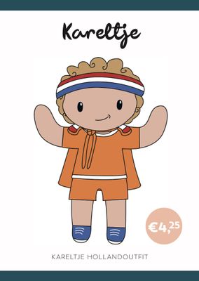 Häkelanleitung Holland Outfit Kareltje (Hefte)