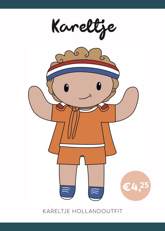 Häkelanleitung Holland Outfit Kareltje (Hefte)