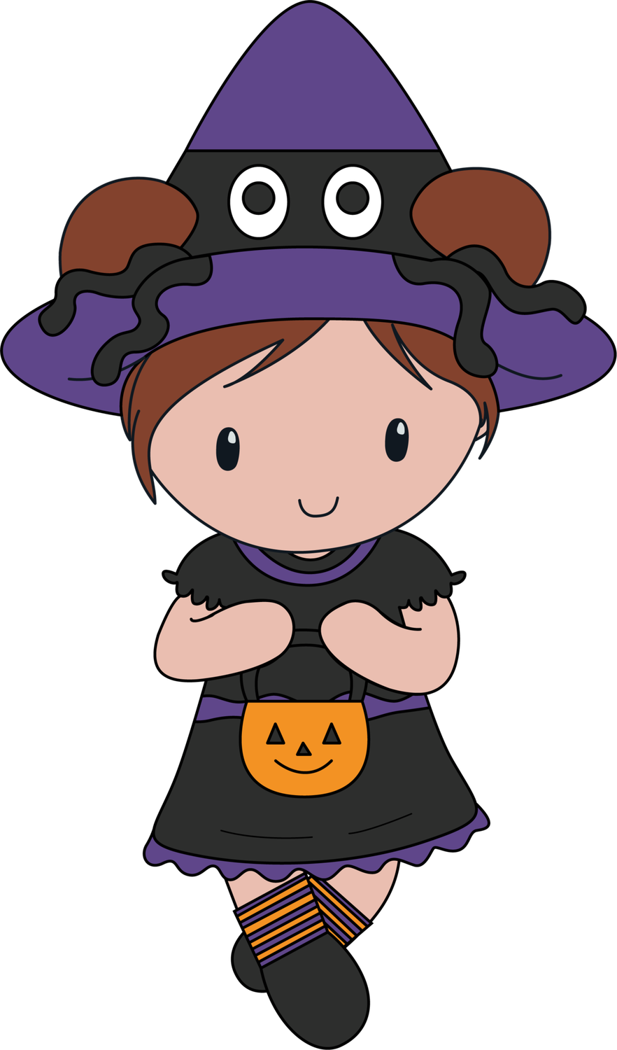 Häkelanleitung Halloween outfit Carolientje (digital)