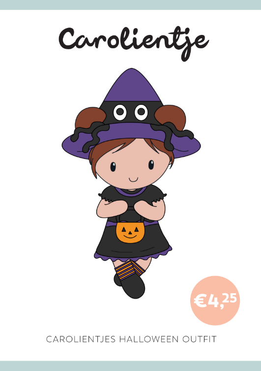 Häkelanleitung Halloween outfit Carolientje (Hefte)