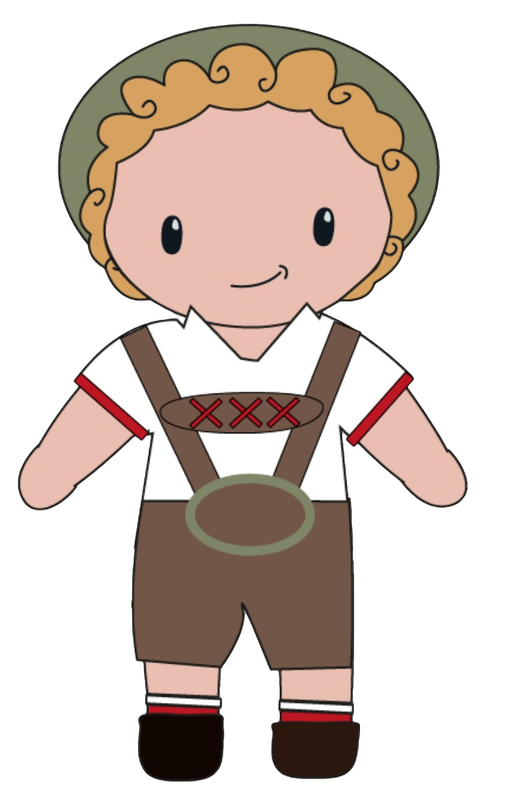 Häkelanleitung Lederhosen-Outfit Kareltje (digital)