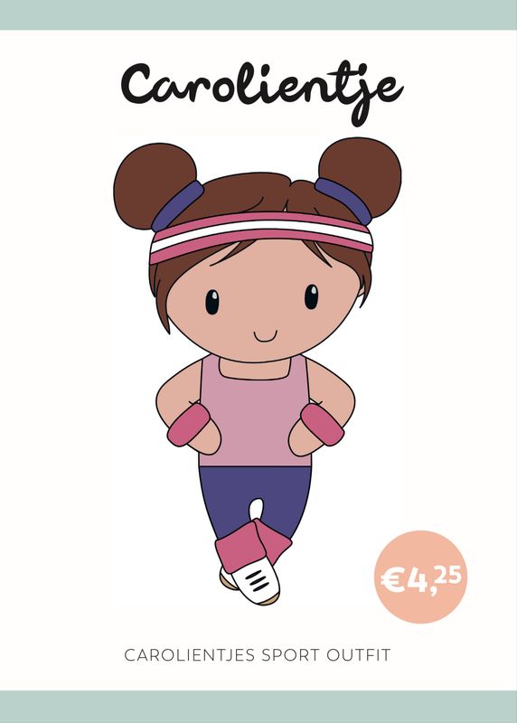 Häkelanleitung Sport-Outfit Carolientje (digital)