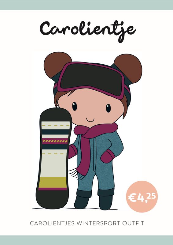 Häkelanleitung Wintersport-Outfit Carolientje (digital)