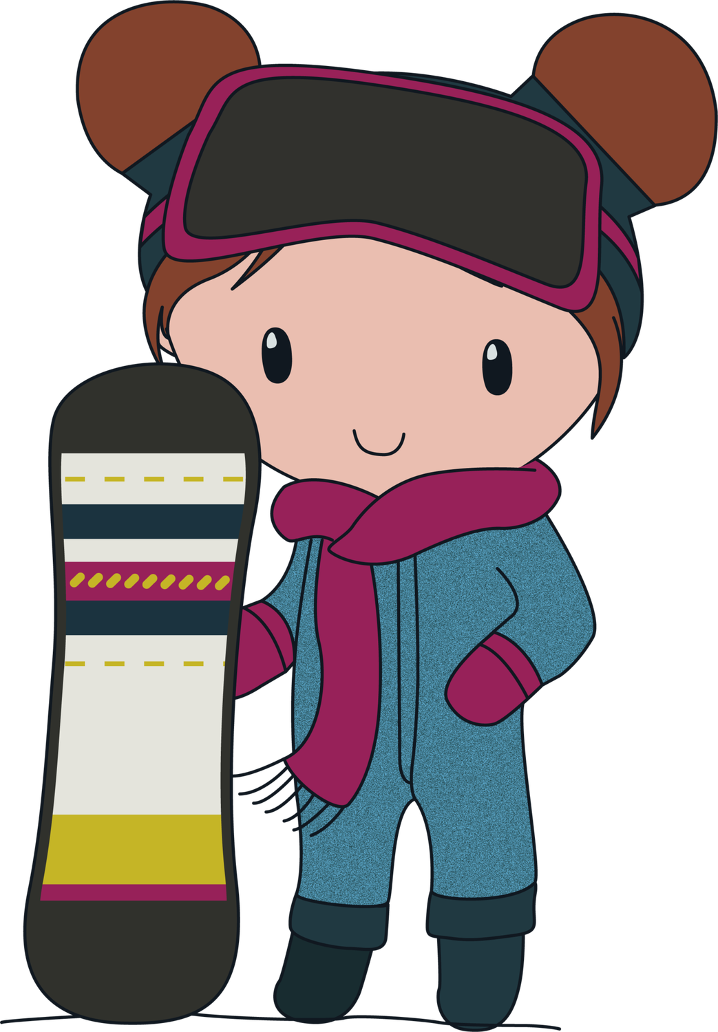 Häkelanleitung Wintersport-Outfit Carolientje (digital)