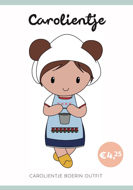 Häkelanleitung Bauernoutfit Carolientje (digital)