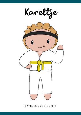 Häkelanleitung Judo Outfit Kareltje (Hefte)