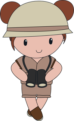 Häkelanleitung Safari-Outfit Carolientje (digital)
