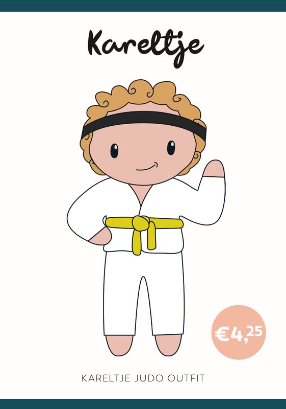 Häkelanleitung Judo Outfit Kareltje (digital)