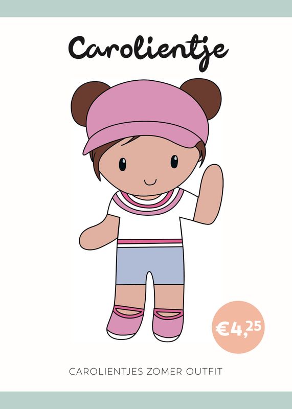 Häkelanleitung Sommer-Outfit Carolientje (digital)