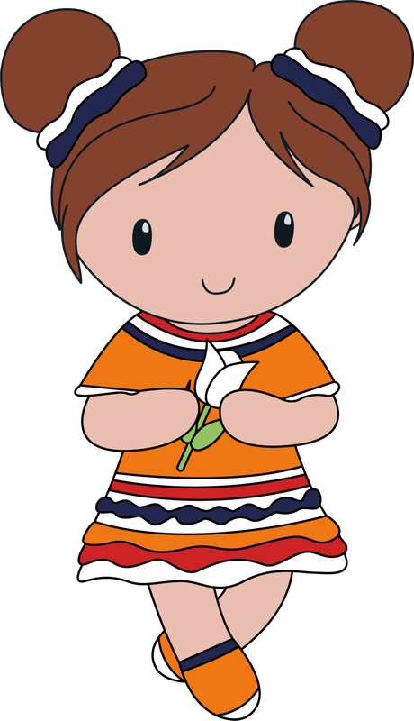 Häkelanleitung Holland Outfit Carolientje (Hefte)