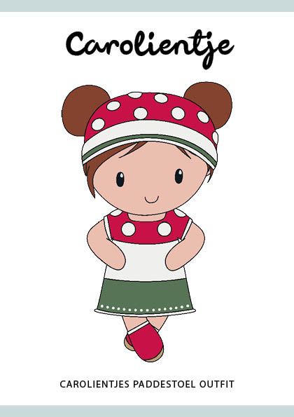 Häkelanleitung Pilz Outfit Carolientje (Hefte)
