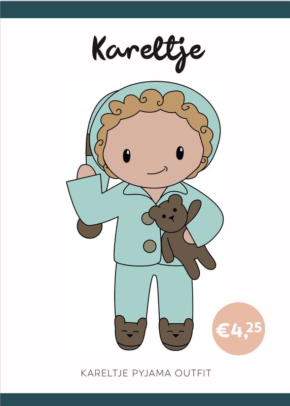 Häkelanleitung Pyjama Outfit Kareltje (Hefte)