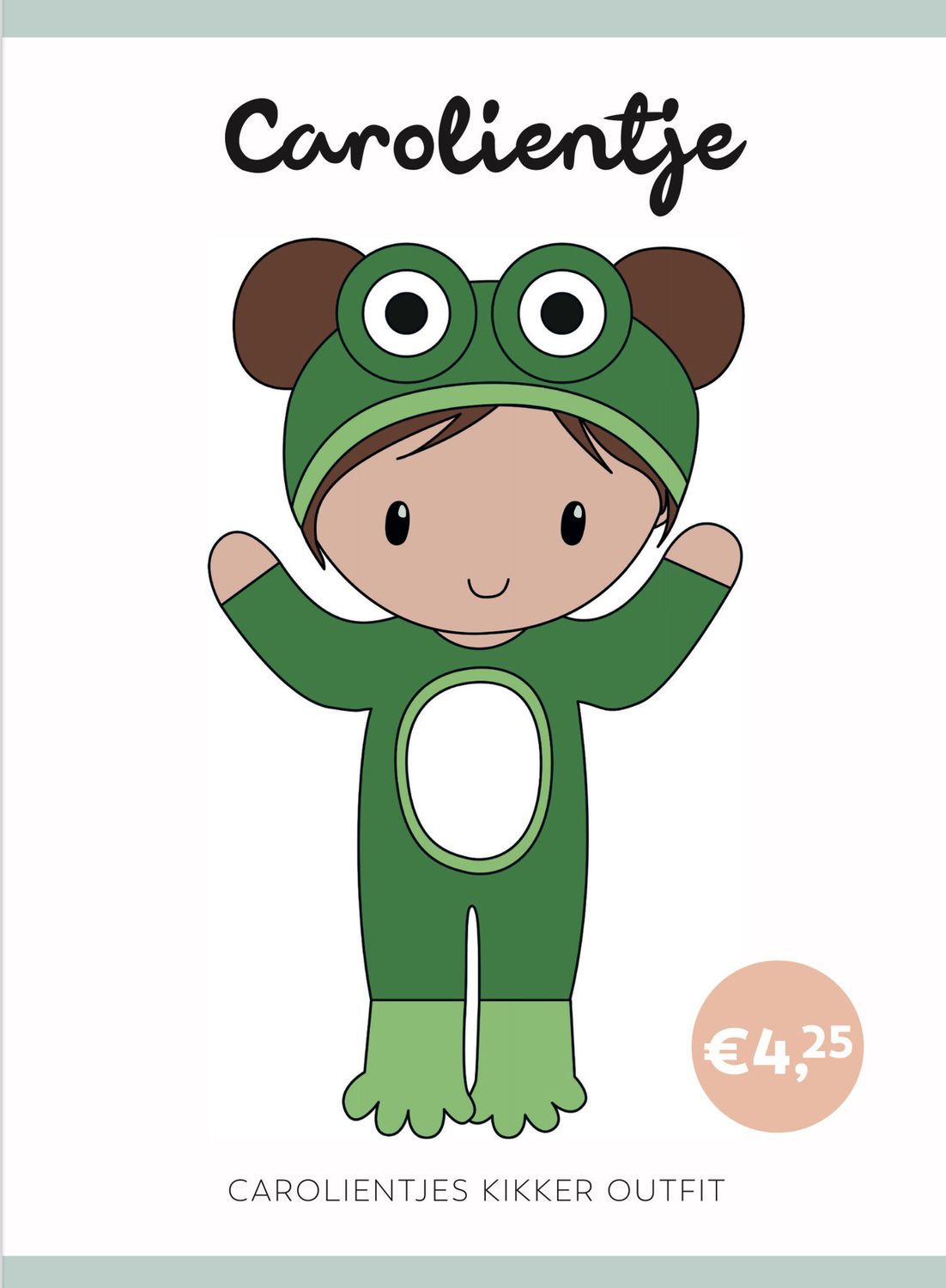 Häkelanleitung Frosch Outfit Carolientje (Hefte)