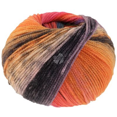 Farfalla 2 - Rosabeige/Graubraun/Orange/Hellorange/Mokka/Nachtblau/Himbeer/Bro mbeer