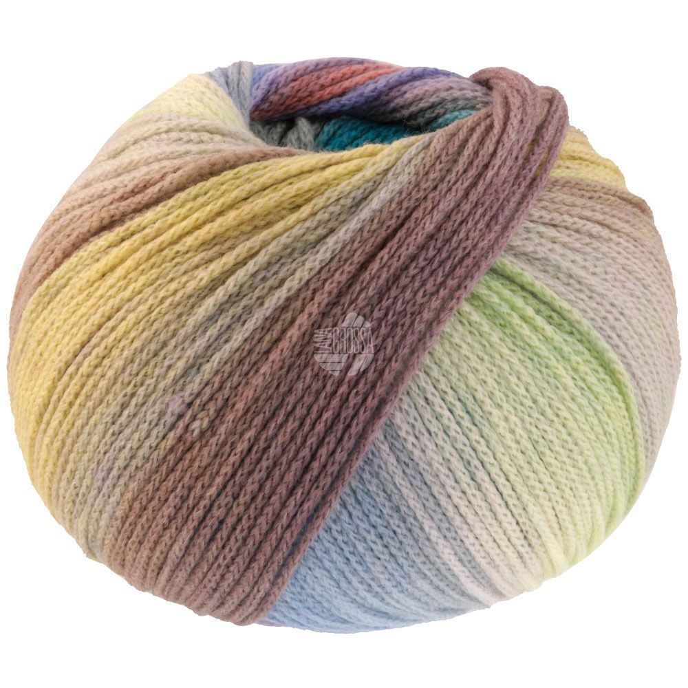 Farfalla 4 - Zart-/Graugrün/Flieder/Violett/Blau/Rosé/Hellgrau/Türkis/Graublau/Beige/ Grau/Hellgelb
