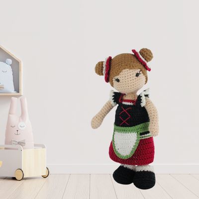 Häkelset Dirndl-Outfit Carolientje