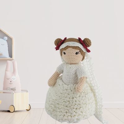 Häkelset Hochzeits-Outfit Carolientje