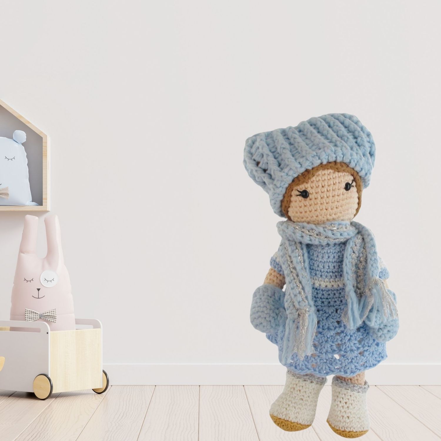 Häkelset Winteroutfit Carolientje