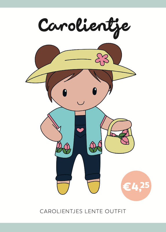 Häkelanleitung Frühlings Outfit Carolientje (digital)