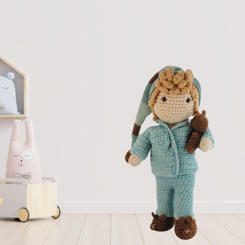 Häkelset Pyjama-Outfit Kareltje
