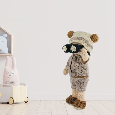 Häkelset Safari-Outfit Carolientje