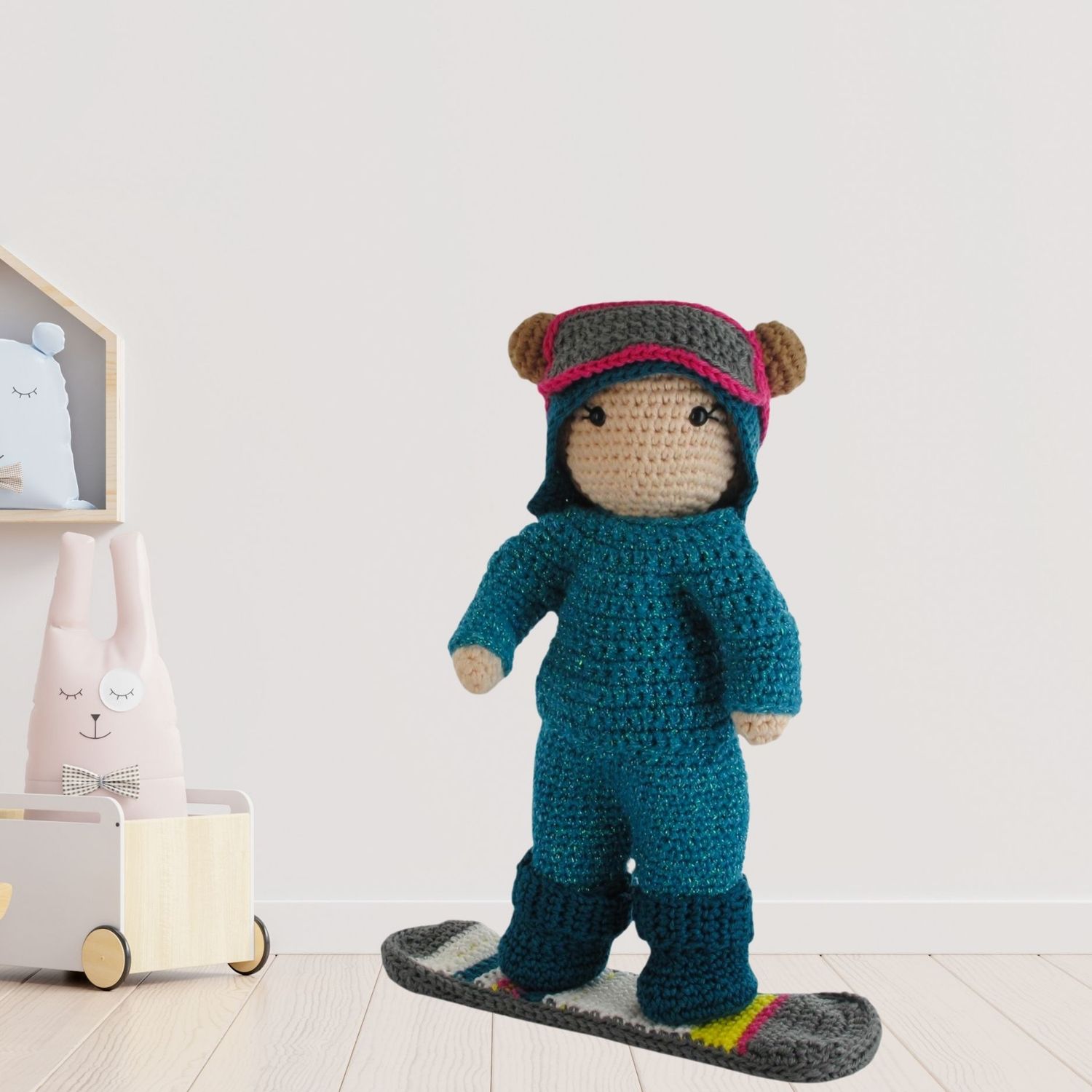 Häkelset Wintersport-Outfit Carolientje