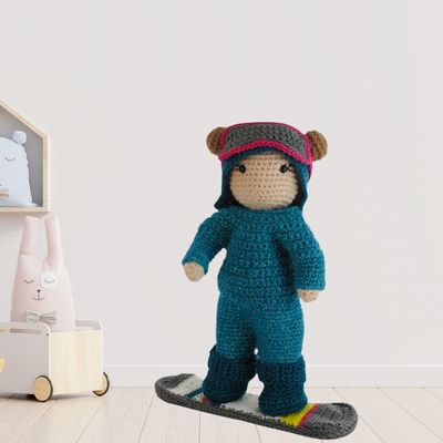 Häkelset Wintersport-Outfit Carolientje