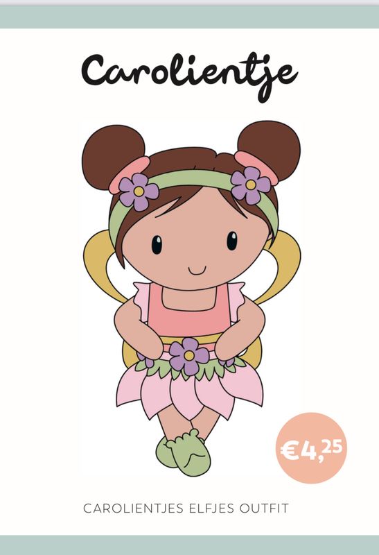 Häkelanleitung Elfje Outfit Carolientje (digital)