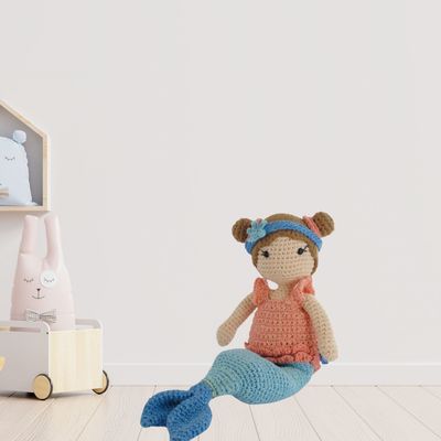 Häkelset Meerjungfrau-Outfit Carolientje