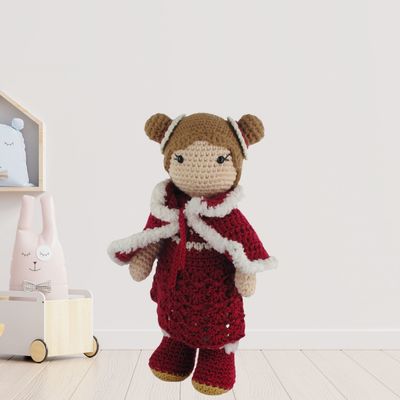 Häkelset Weihnachts Outfit Carolientje