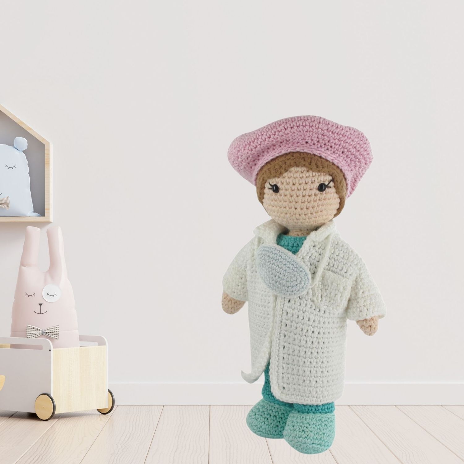 Häkelset Doktor-Schwester Outfit Carolientje