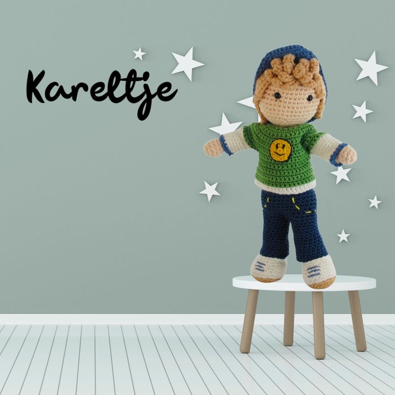 Häkelset Kareltje