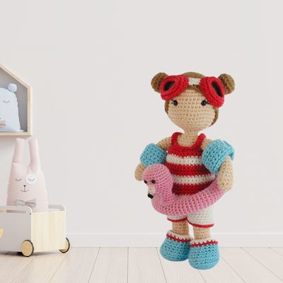 Häkelset Bade-Outfit Carolientje