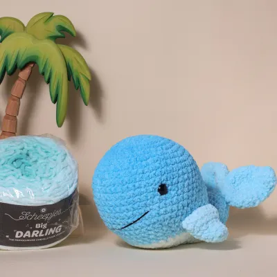 Häkelset Muster Wal Wunschtier