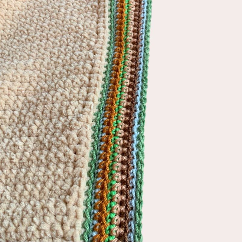 Häkelset Kuscheldecke Löw