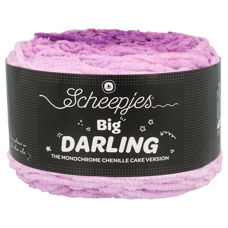 Big Darling Monochrome Cake 422 - Eggplant