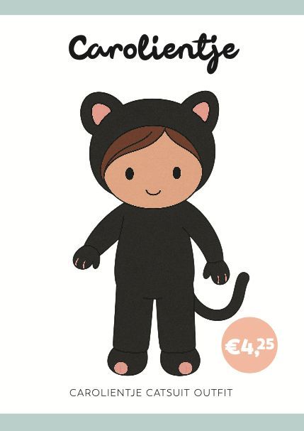 Häkelanleitung Catsuit-Outfit Carolientje (Hefte)