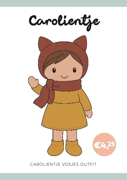 Häkelanleitung Fuchs-Outfit Carolientje (Hefte)