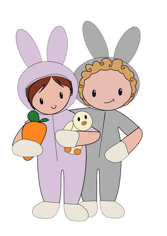 Häkelanleitung Osterhase outfit (digital)