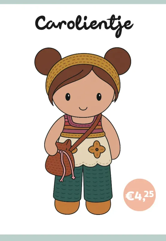 Häkelanleitung Seventies-Outfit Carolientje (Hefte)