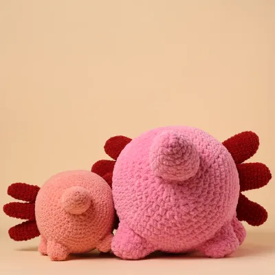 Häkelset Chubby Axolotl
