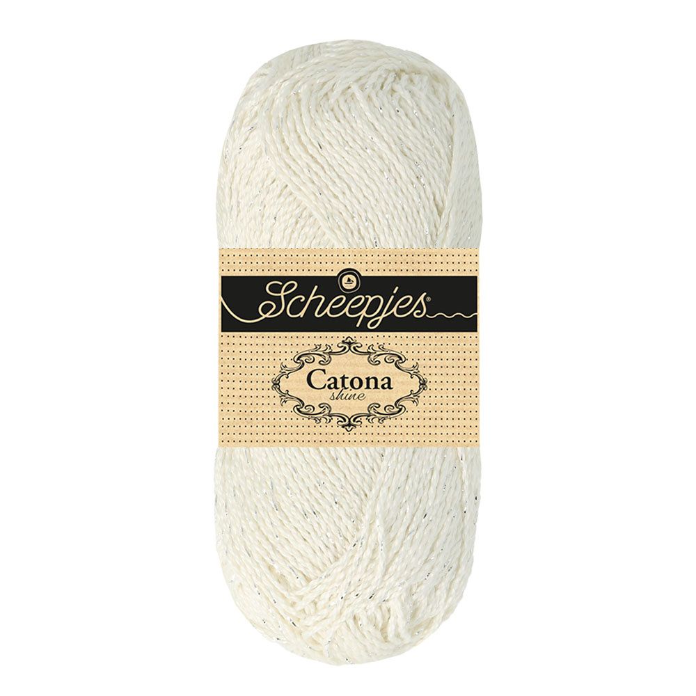 Catona Shine 105 S - Bridal White Silver