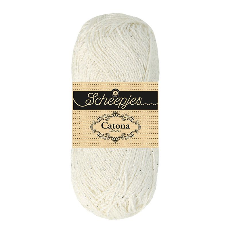 Catona Shine 105 S - Bridal White Silver