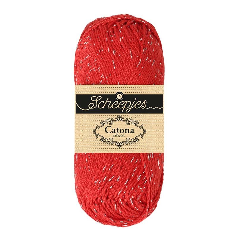 Catona Shine 115 S - Hot Red Silver
