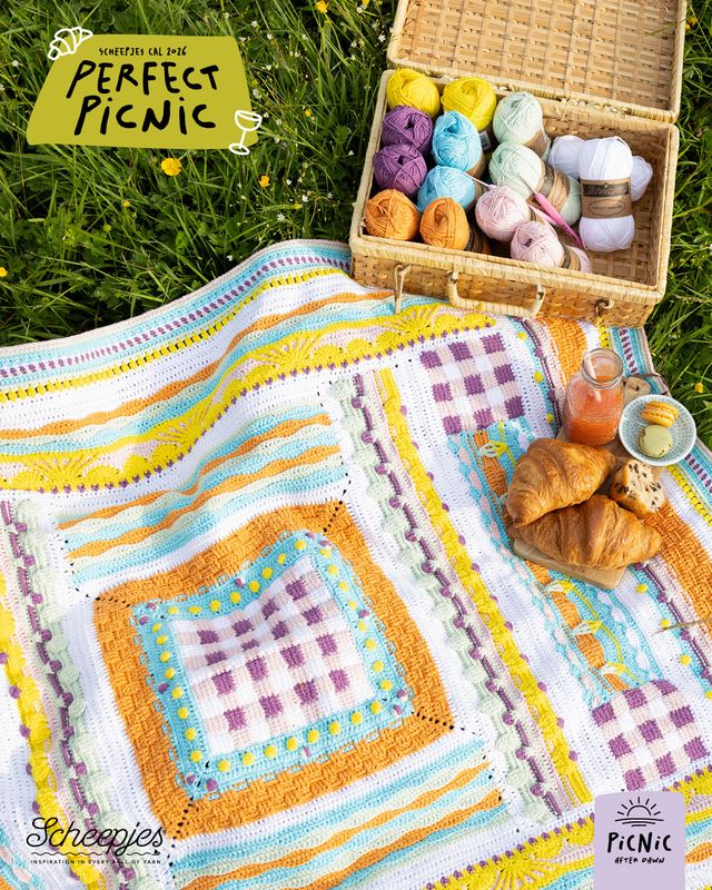 Scheepjes CAL 2026 - Perfect Picnic