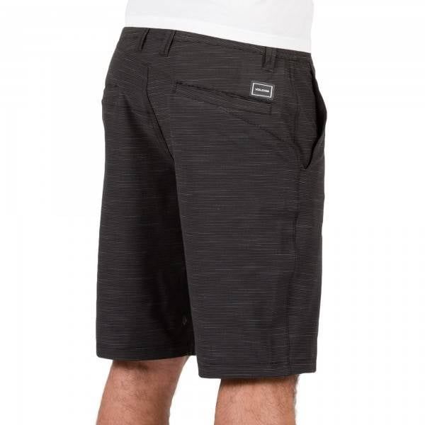 Volcom Men&#39;s Frickin Cross Shred Slub 20&quot; Short BLK
