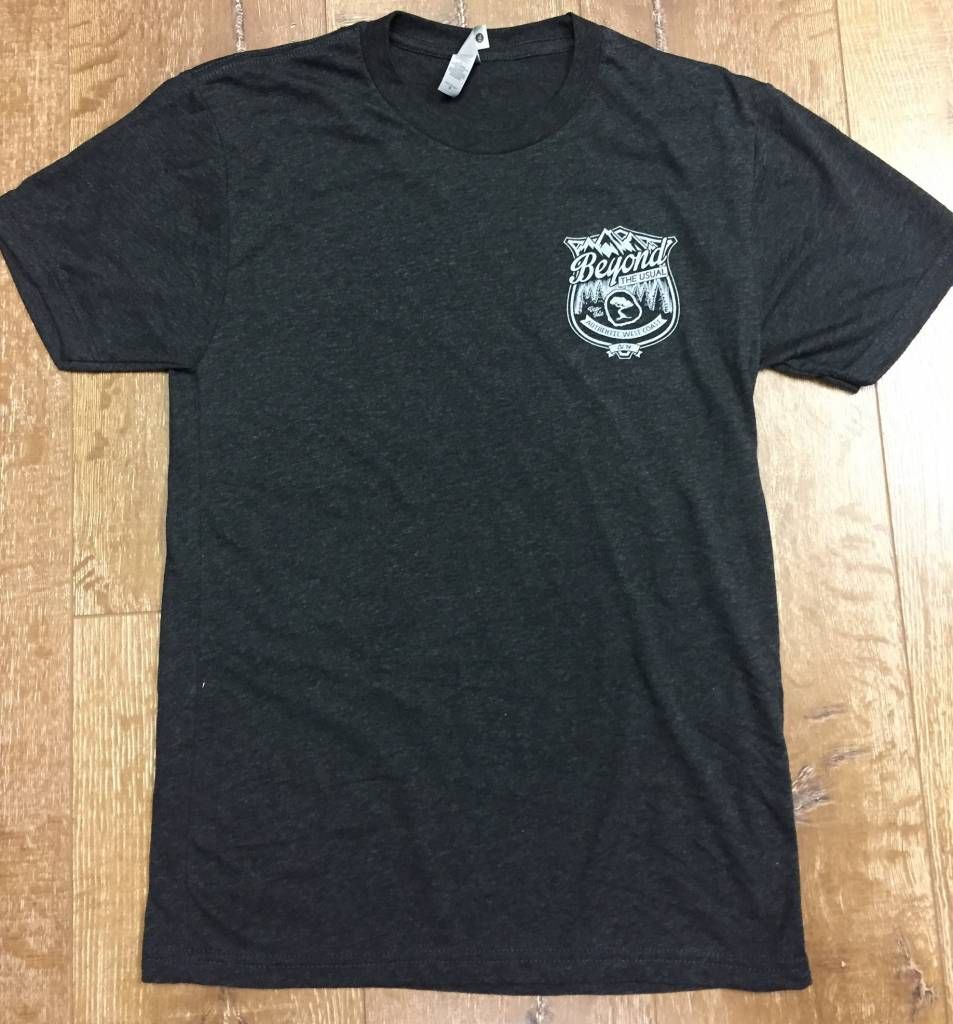 BTU Men&#39;s Badge Tee Charcoal