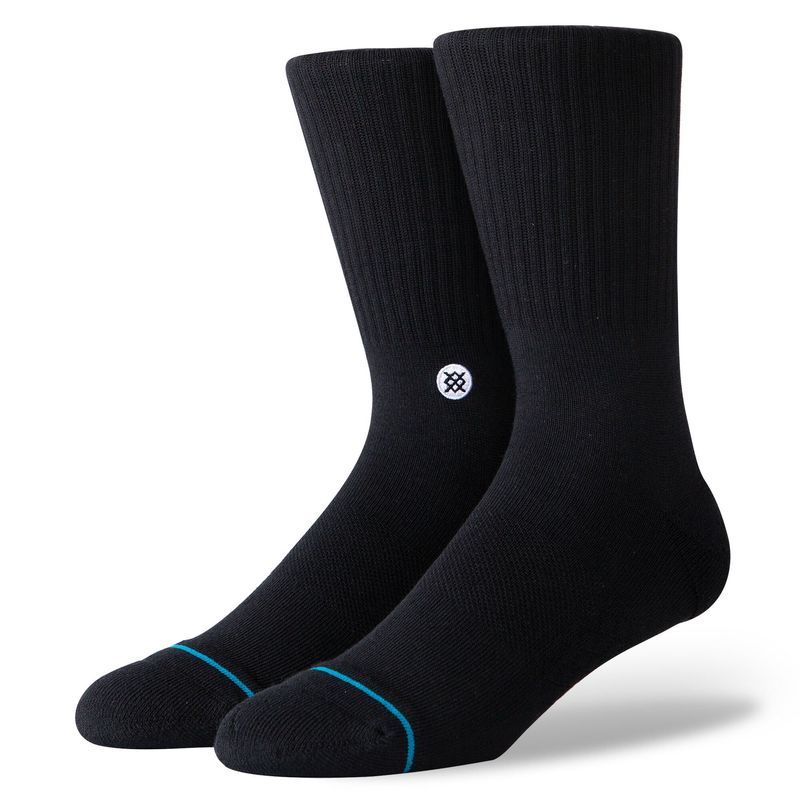 Stance Socks STP Icon Crew - BLW Black/White