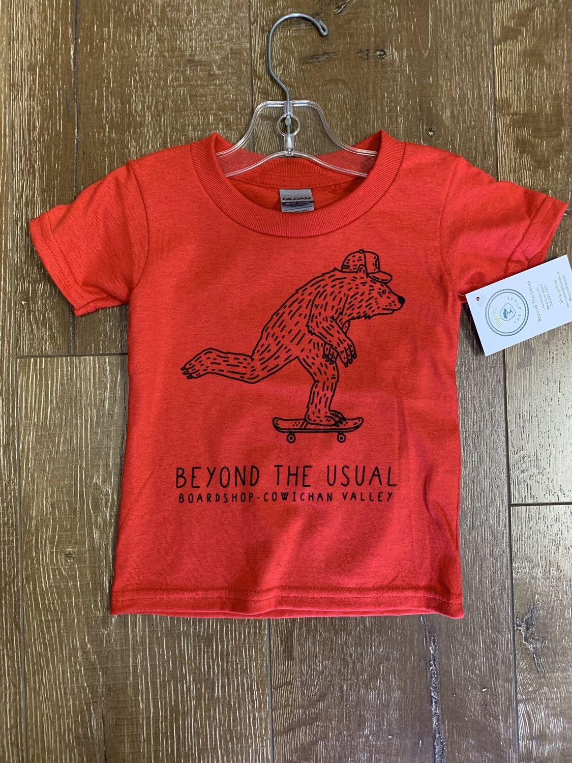 BTU Toddler Skate Bear Tee