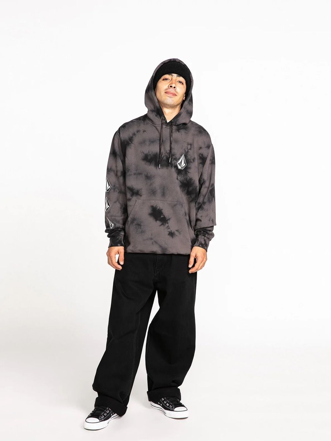 Volcom Men&#39;s Iconic Stone PO - BLK